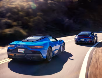 Porsche 911 Turbo S, Maserati MC20 Coupé