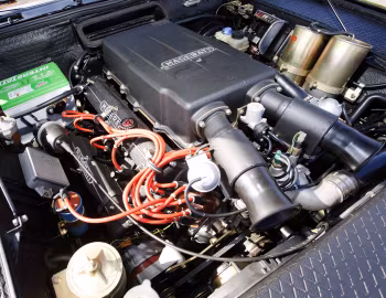 Sous la capuche 1980–86 Maserati Quattroporte [North America] (AM330) '1979–86