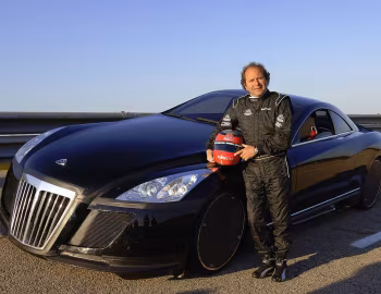 Maybach Exelero Concept, Klaus Ludwig