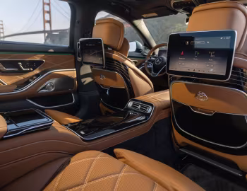 Interior 2026 Mercedes-Maybach S 680 "Edition Emerald Isle" [US-spec] (Z223) '2025–26
