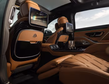 Interior 2026 Mercedes-Maybach S 680 "Edition Emerald Isle" [US-spec] (Z223) '2025–26