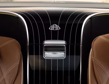 Interior 2026 Mercedes-Maybach S 680 "Edition Emerald Isle" [US-spec] (Z223) '2025–26