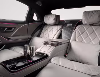 Interior Mercedes-Maybach S 680 "Edition Nordic Glow" [US-spec] (Z223) '2024–pr.