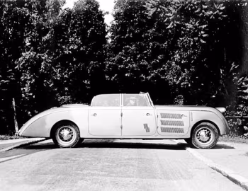 Maybach SW38 "Stromlinien" Cabriolet by Spohn '1937–38