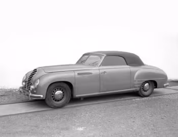 Maybach SW38 "Ponton" Cabriolet by Wendler '1948