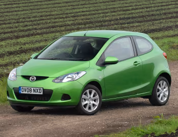 Mazda2 3-door [UK-spec] (DE) '2008–10