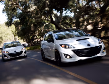 Mazdaspeed3 Show Car & Mazda3 Turbo Sedan Show Car