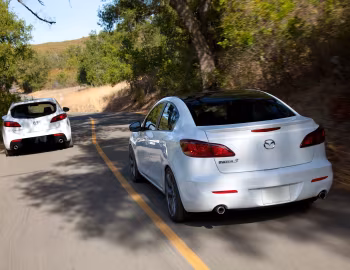 Mazdaspeed3 Show Car & Mazda3 Turbo Sedan Show Car