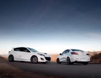 Mazdaspeed3 Show Car & Mazda3 Turbo Sedan Show Car