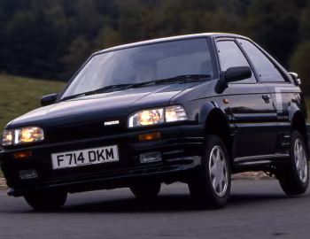Mazda 323 3-door [UK-spec] (BF) '1987–89