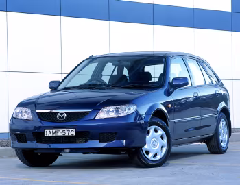 Mazda 323 Astina [Australia] (BJ) '2002–03