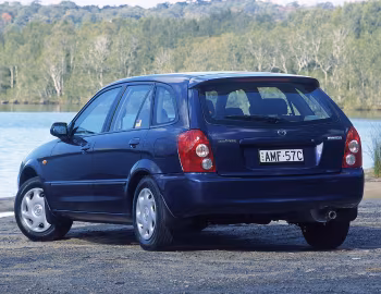 Mazda 323 Astina [Australia] (BJ) '2002–03