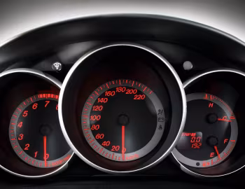 Комбинация приборов Mazda3 MPS [UK-spec] (BK) '2006–09