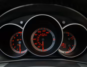 Камбінацыя прыбораў 2004–06 Mazda3 S Sedan [North America] (BK) '2003–06