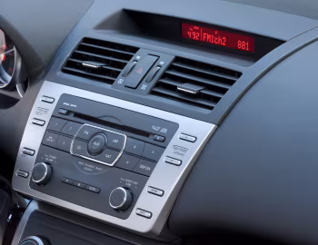 Інтэр'ер 2009–12 Mazda6 i SV [North America] (GH) '2008–12