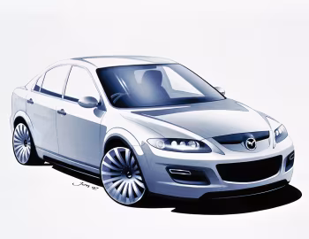 Boceto Mazda6 MPS Concept (GG) '09.2002