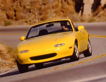 1992 Mazda Miata "Sunburst Yellow" (NA) '1991–92