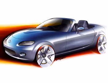 Croquis Mazda Miata (NC) '2005–12