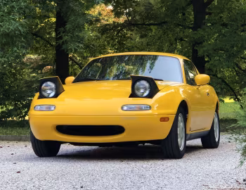 1992 Mazda Miata "Sunburst Yellow" (NA) '1991–92