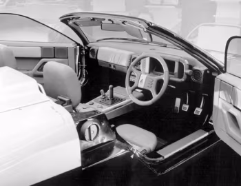 Interior Mazda MX-04 Concept '1987