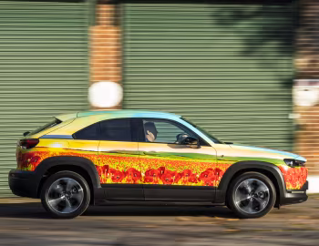 Mazda MX-30 e-Skyactiv R-EV Poppy Art Car '11.2024