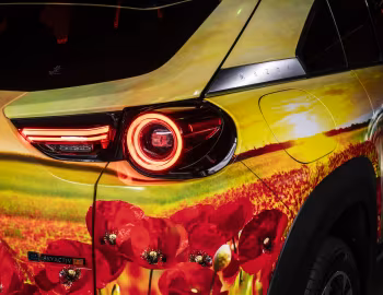 Mazda MX-30 e-Skyactiv R-EV Poppy Art Car '11.2024