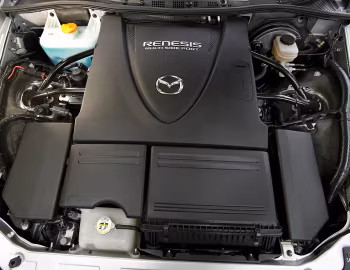Bajo el capó 2009–11 Mazda RX-8 Grand Touring [North America] (SE3P) '2008–11
