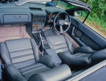 Interior Mazda Savanna RX-7 Cabriolet (FC3С) '08.1987–91