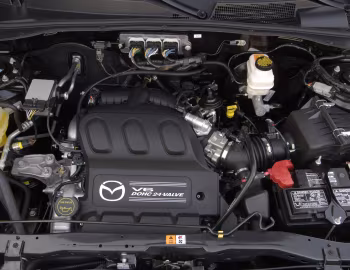 Bajo el capó 2008–11 Mazda Tribute [North America] '2007–11