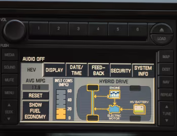 Interior 2008–09 Mazda Tribute Hybrid [North America] '2007–09