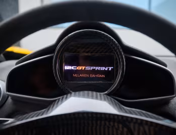 Tableau de bord McLaren 12C GT Sprint '2013–14