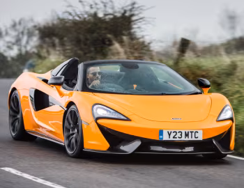 McLaren 570S Spider [UK-spec] '2017–21