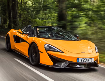 McLaren 570S Spider [UK-spec] '2017–21