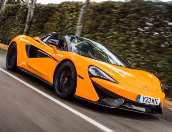 McLaren 570S Spider [UK-spec] '2017–21