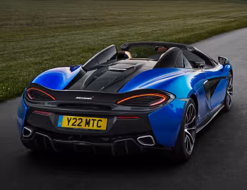 McLaren 570S Spider [UK-spec] '2017–21