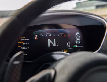 Painel McLaren 570S Track Pack [UK-spec] '2017–21