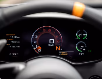 Painel 2020–21 McLaren 600LT Spider [North America] '2019–21