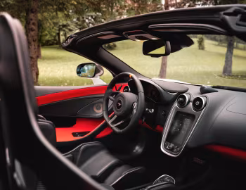 Interior 2020–21 McLaren 600LT Spider [North America] '2019–21