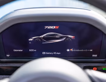 Комбінація приладів McLaren 720S Spider [Worldwide] '2019–23