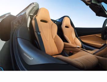 Interior 2020–23 McLaren 720S Spider [North America] '2019–23