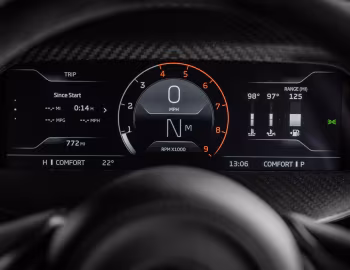 Painel McLaren 750S Coupé [Worldwide] '2023–pr.