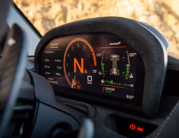 Painel 2021–23 McLaren 765LT Spider [North America] '2021–23