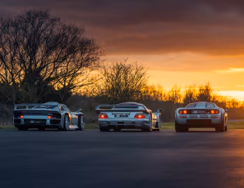 Mercedes-Benz CLK GTR, McLaren F1, Porsche 911 GT1