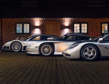 Mercedes-Benz CLK GTR, McLaren F1, Porsche 911 GT1