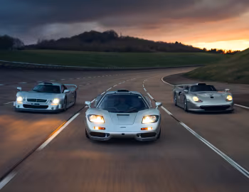 Mercedes-Benz CLK GTR, McLaren F1, Porsche 911 GT1