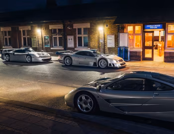Mercedes-Benz CLK GTR, McLaren F1, Porsche 911 GT1