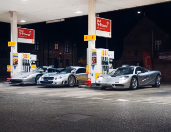 Mercedes-Benz CLK GTR, McLaren F1, Porsche 911 GT1