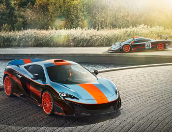 McLaren F1, McLaren MSO 675LT "Gulf Racing Theme"
