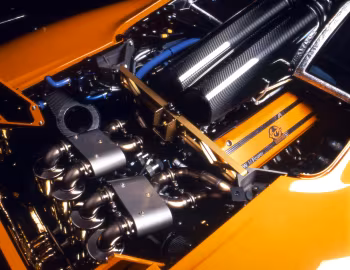 Sob o capô McLaren F1 LM XP1 '1995