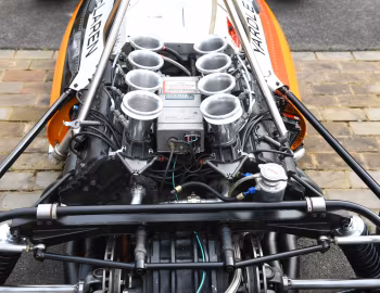 Sob o capô 1971 Yardley Team McLaren M19A (#1) '1972